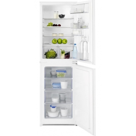 Electrolux integrated fridge freezer shop drawers